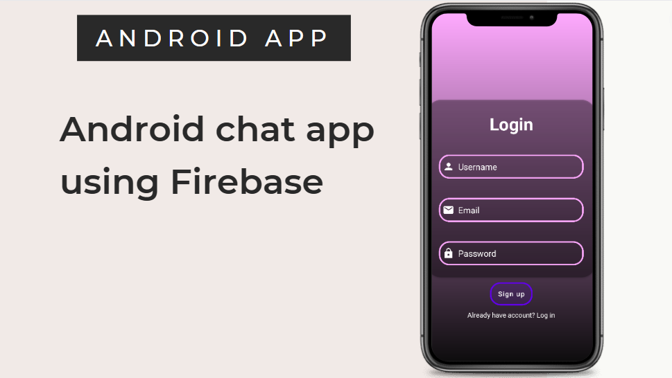 Android chat app using Firebase thumbnail.